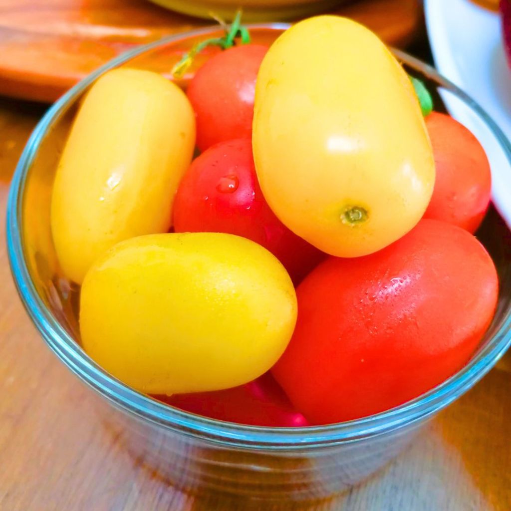 pomodorini datterini - mediterranea vibes - SLOW DRINK & GLOW - ALEGRE care